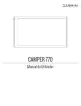 Garmin Camper 770 LMT-D Manual do usuário