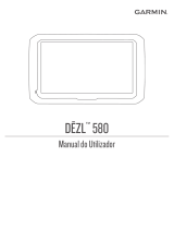 Garmin dēzl™ 580 LMT-S Manual do usuário