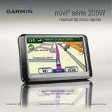 Garmin Nuvi 205W Manual do proprietário