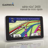 Garmin nuvi 2450, GPS, w/o Data Manual do proprietário
