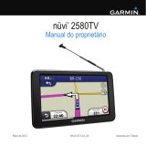 Garmin nüvi® 2580TV Manual do proprietário