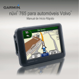Garmin nüvi® 765 for Volvo Cars Manual do proprietário