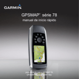 Garmin GPSMAP 78 Manual do proprietário