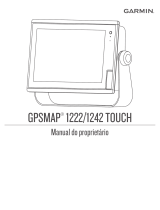 Garmin GPSMAP® 1222xsv Touch Manual do proprietário