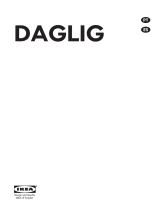 IKEA DAGLIG Manual do usuário
