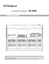 Roland M-5000 Manual do usuário