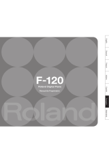 Roland F-120 Manual do proprietário