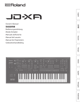 Roland JD-XA Manual do proprietário