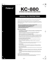 Roland KC-880 Manual do proprietário