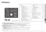 Roland TD-25K Manual do proprietário