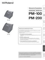 Roland PM-200 Manual do proprietário