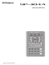 Roland SP-404A Manual do usuário