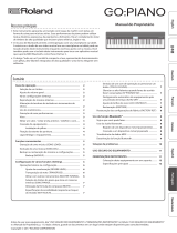 Roland GO:PIANO Manual do proprietário