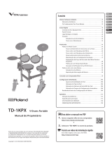 Roland TD-1KPX Manual do proprietário