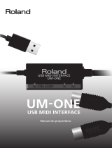 Roland UM-ONE MK2 Manual do proprietário