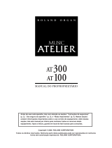 Roland AT-100 Manual do usuário