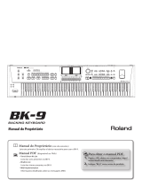 Roland BK-9 Manual do usuário