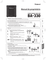 Roland BA-330 Manual do usuário