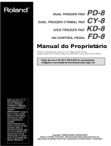 Roland KD-8 Manual do usuário