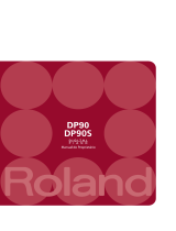 Roland DP-90S Manual do usuário