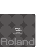 Roland DP90e Manual do usuário