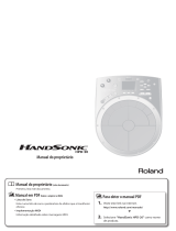 Roland HandSonic HPD-20 Manual do usuário