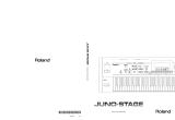 Roland Juno-Stage Manual do usuário