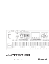 Roland JUPITER-80 Manual do usuário