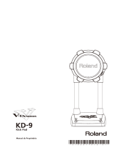 Roland KD-9 Manual do usuário