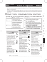 Roland PM-03 Manual do usuário