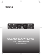 Roland Quad-Capture Manual do usuário