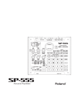 Roland SP-555 Manual do usuário