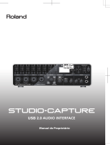Roland STUDIO-CAPTURE Manual do usuário