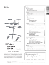 Roland TD-1KV Manual do usuário