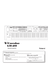 Roland V-Combo VR-09 Manual do usuário