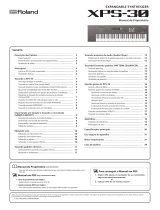 Roland XPS-30 Manual do usuário