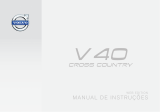 Volvo V40 Cross Country Manual de Instruções