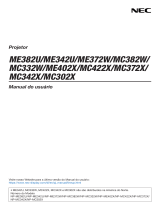 NEC MC342X Manual do proprietário