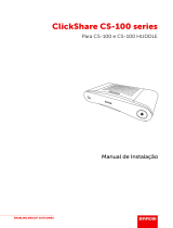 Barco ClickShare CS-100 Guia de instalação