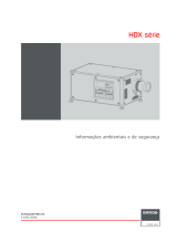 Barco HDX-4K14 Manual do usuário