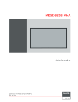 Barco MDSC-8258 Guia de usuario
