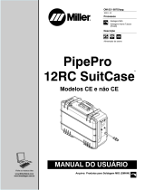 Miller PIPEPRO 12RC SUITCASE CE Manual do proprietário