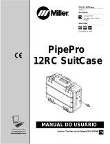 Miller PIPEPRO 12RC SUITCASE CE Manual do proprietário