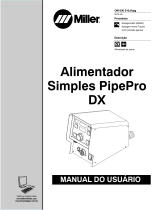 Miller PIPEPRO SINGLE DX Manual do proprietário