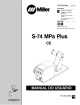 Miller S-74 MPA PLUS CE Manual do proprietário