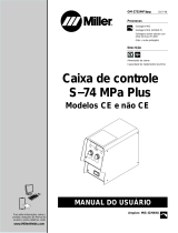 Miller S-74 MPA PLUS CONTROL BOX CE Manual do proprietário