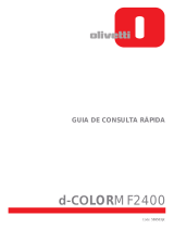Olivetti d-Color MF2400 Manual do proprietário