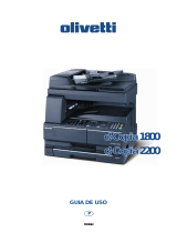 Olivetti d-Copia 1800 and d-Copia 2200 Manual do proprietário