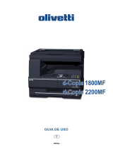 Olivetti d-Copia 1800MF and d-Copia 2200MF Manual do proprietário