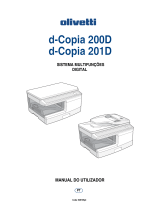 Olivetti d-Copia 200D - d-Copia 201D Manual do proprietário